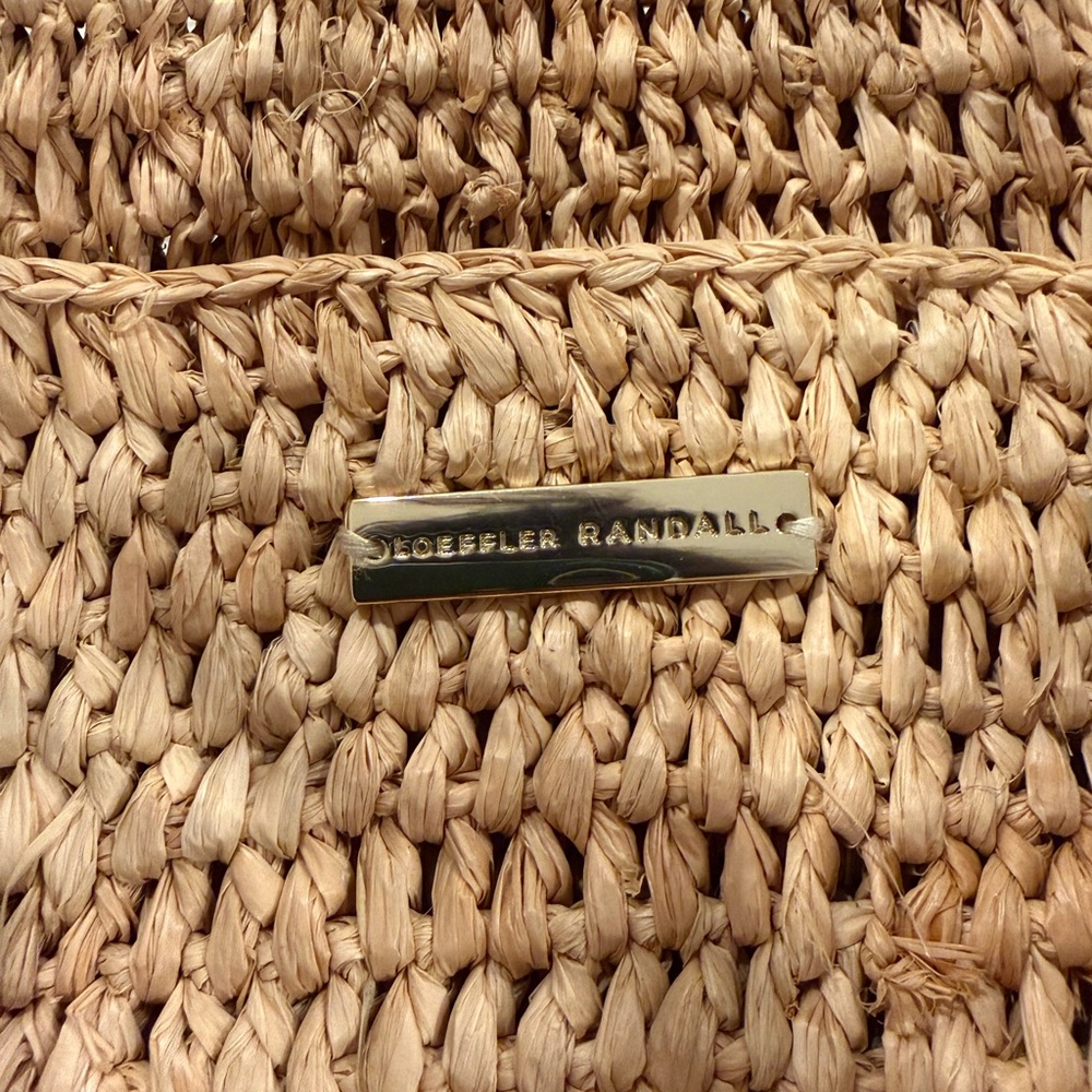 Loeffler Randall Cyrus Raffia Ruffle Tote - Picture 8 of 10
